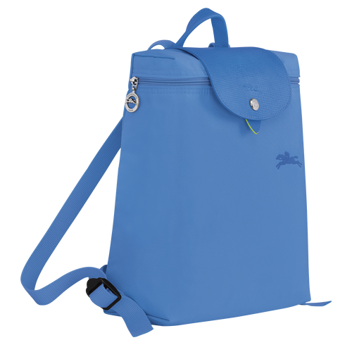 Le Pliage Green M Backpack , Cornflower - Recycled canvas - View 3 of 5