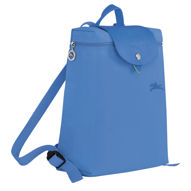 Le Pliage Green M Backpack , Cornflower - Recycled canvas  - View 3 of 5