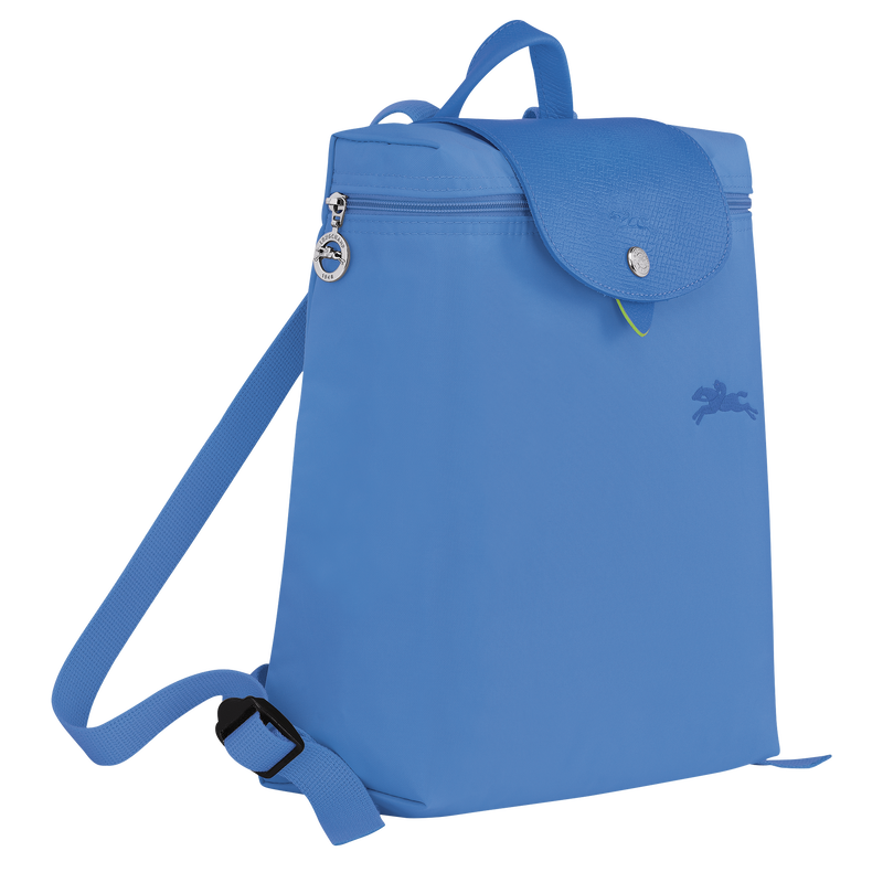 Le Pliage Green M Backpack , Cornflower - Recycled canvas  - View 2 of  4