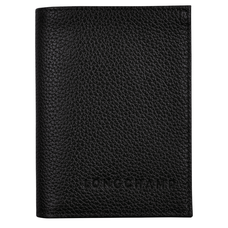 Le Foulonné Card holder , Black - Leather  - View 1 of  2