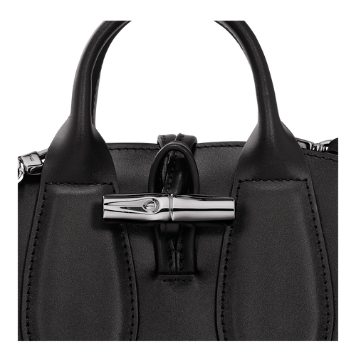Le Roseau XS Handbag , Black - Leather - View 3 of  3