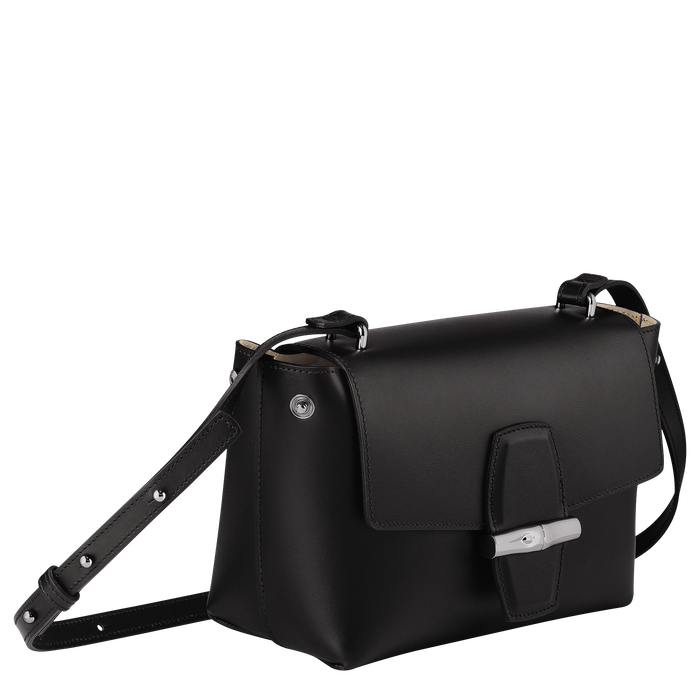 Crossbody bag Roseau Black (10094HSC001) | Longchamp US Crossbody bag Roseau Black (10094HSC001) | Longchamp US