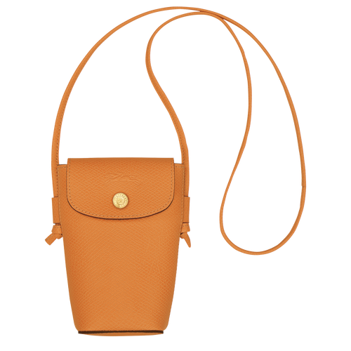 Portemonnaie mit Lederband Épure , Leder - Apricot - Ansicht 1 von 3
