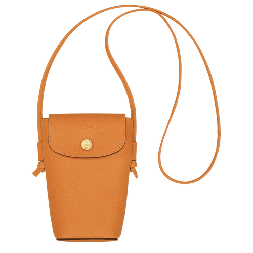 Portemonnaie mit Lederband Épure , Leder - Apricot - Ansicht 1 von 3