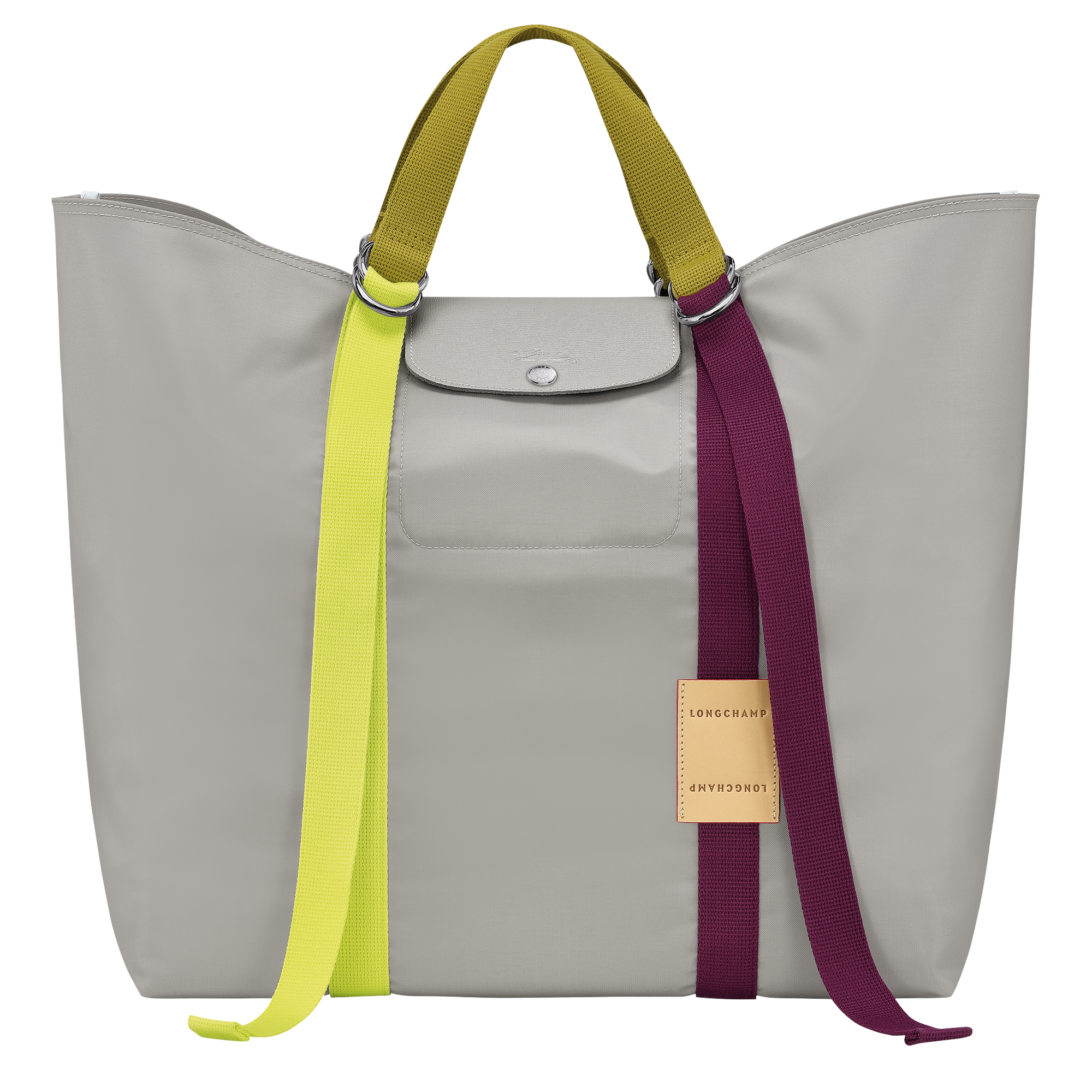 Sac longchamp gris et jaune cheap
