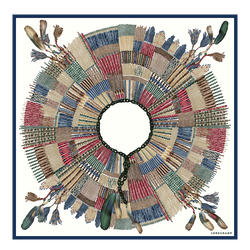 Silk scarf 90