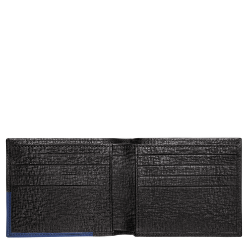 Small wallet, 731 Black/Blue Small wallet, 731 Black/Blue, hi-res