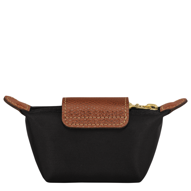 Le Pliage Original Coin purse , Black - Recycled canvas  - View 2 of  3