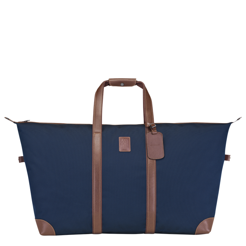 Reisetasche L Boxford , Recyceltes Canvas - Blau  - Ansicht 1 von 4