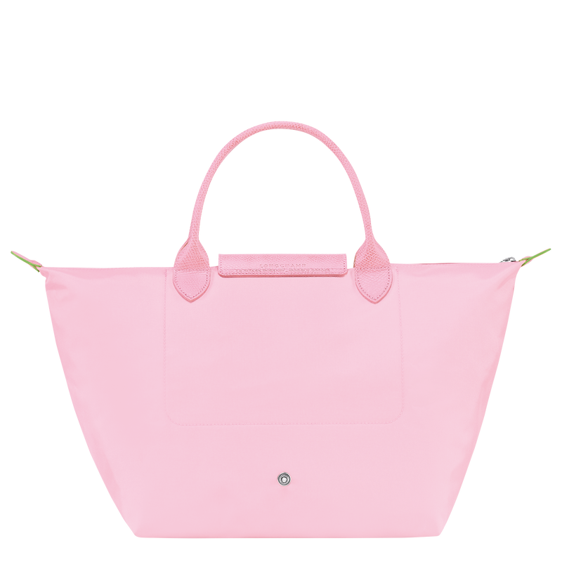 Le Pliage Green M Handbag , Pink - Recycled canvas  - View 3 of 5