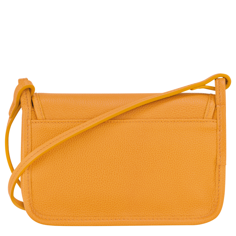 Le Foulonné XS Clutch , Apricot - Leather  - View 4 of  6