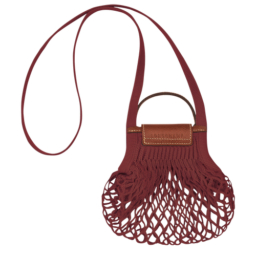 Le Pliage Filet XS Mesh bag , Mahogany - Canvas - View 4 of 4