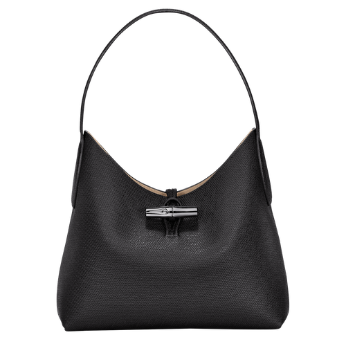 Longchamp Medium Roseau Top Handle Bag - Black for Women