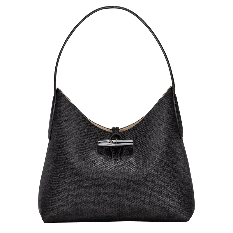 Le Roseau M Hobo bag , Black - Leather  - View 1 of  6