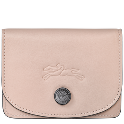 Karten-Etui Le Pliage Xtra , Leder - Nude