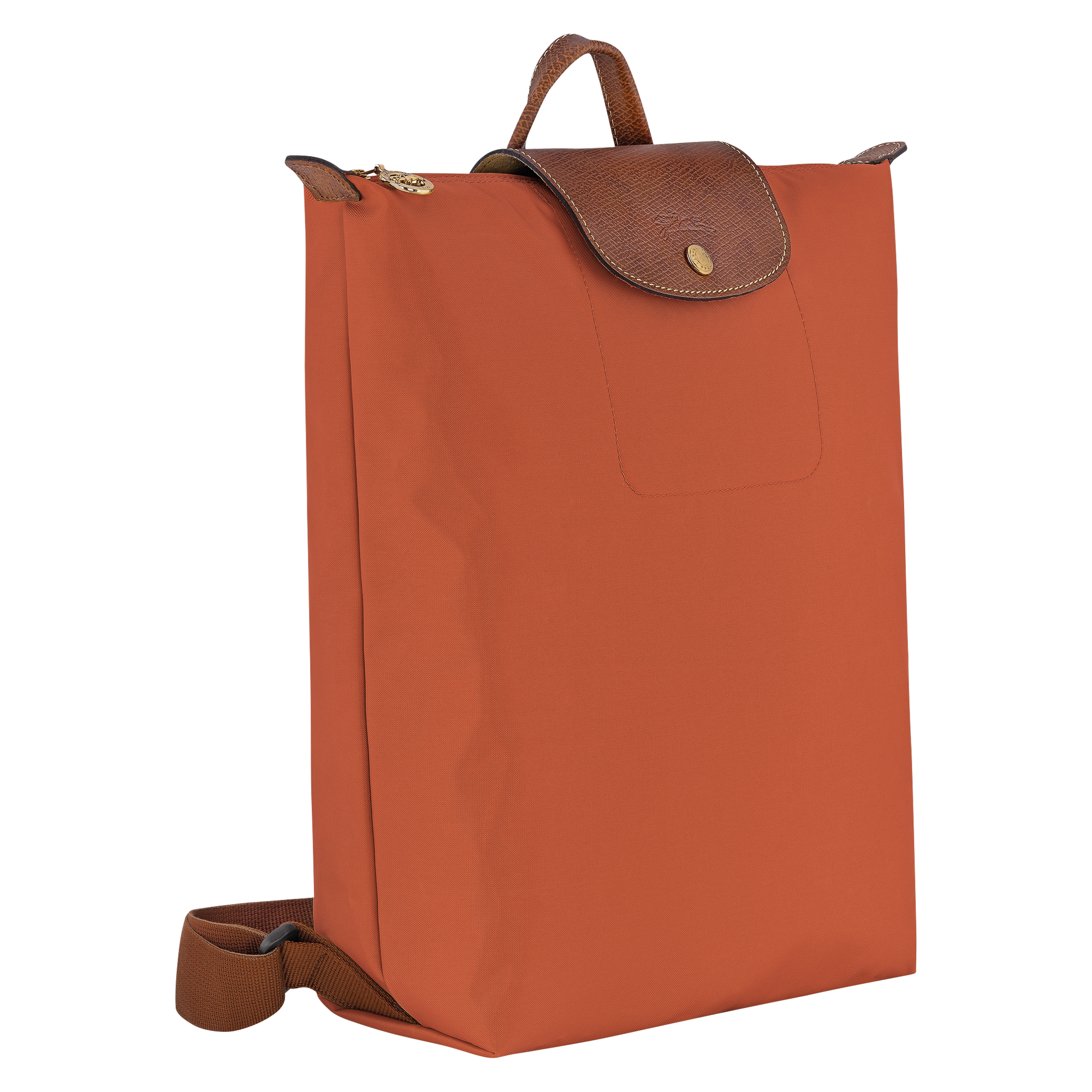 Backpack M, Brick - View 3 of
7 - zoom in Le Pliage Original Backpack M, Brick