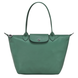 Shopper M Le Pliage Xtra , Leder - Salbei