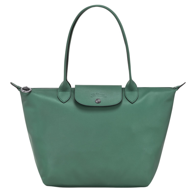 Le Pliage Xtra M Tote bag , Sage - Leather  - View 1 of 4