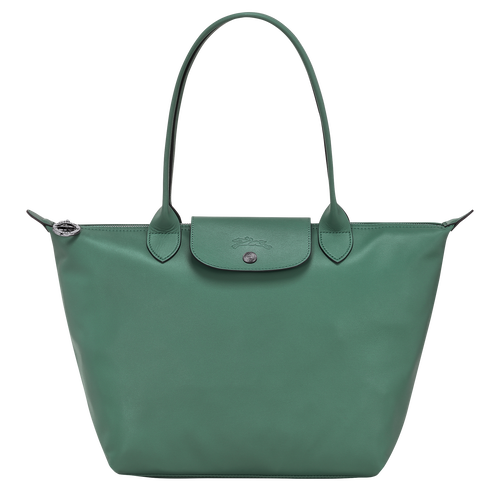 Le Pliage Xtra M Tote bag , Sage - Leather - View 1 of  4