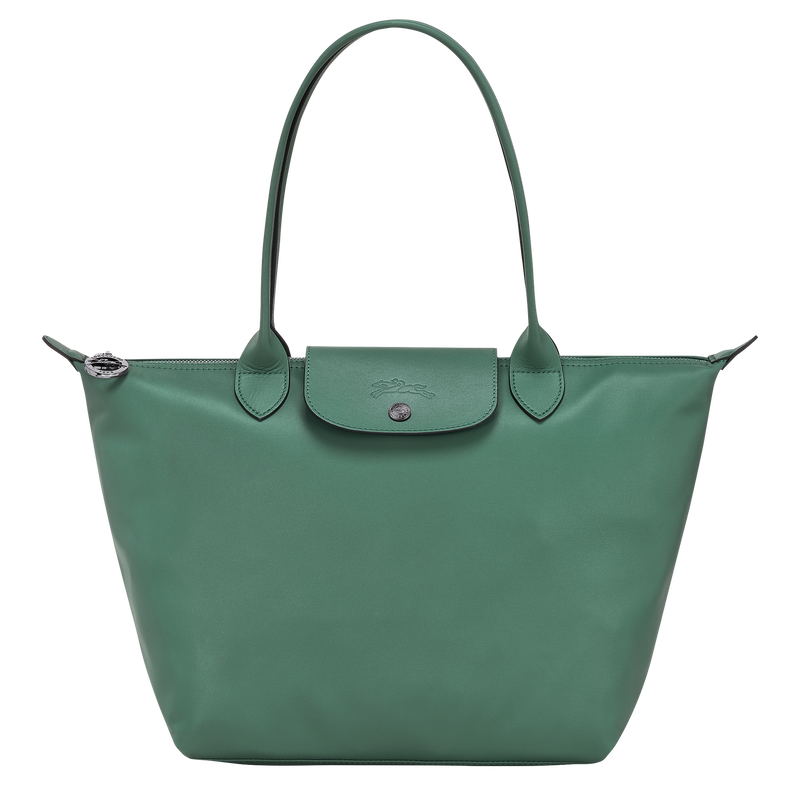 Le Pliage Xtra M Tote bag , Sage - Leather  - View 1 of  4