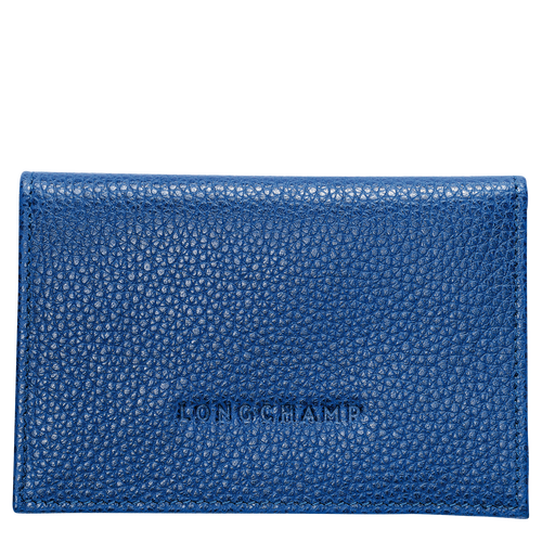 Card holder Le Foulonné Sapphire (L3243021280) | Longchamp US Card holder Le Foulonné Sapphire (L3243021280) | Longchamp US