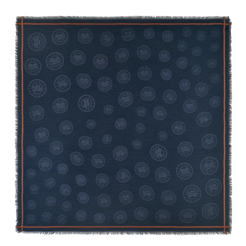 ロンシャン メダル ストール 120X120cm , ネイビー - その他 - ビュー 1: 2