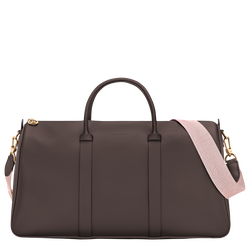 Daylong Chevron S Travel bag , Mocha - Leather