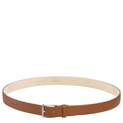 Le Foulonné Men's belt, Caramel