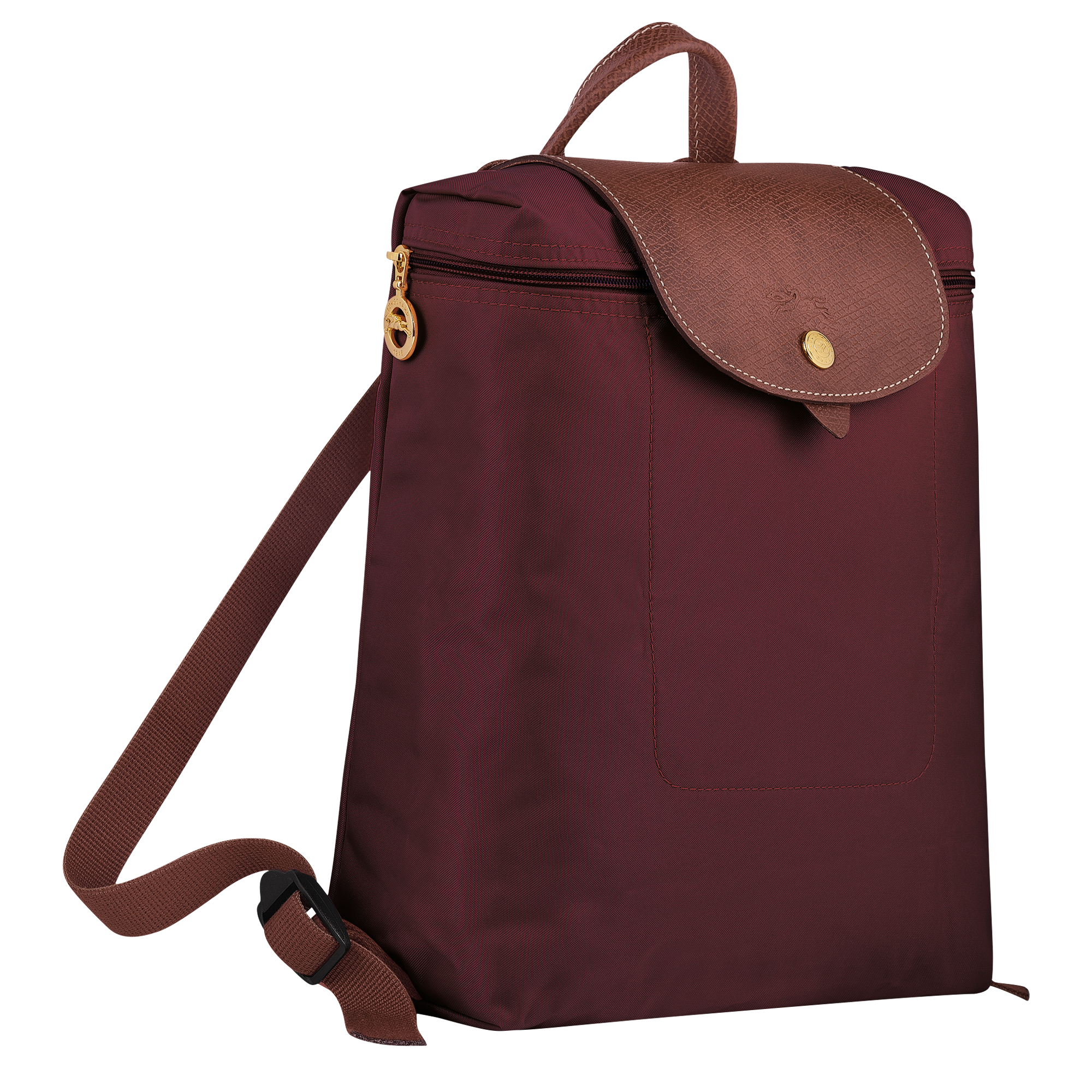 Backpack, Burgundy - View 2 of
6 - zoom in Le Pliage Original Backpack, Burgundy
