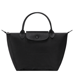 Le Pliage One S Handbag , Black - Recycled canvas