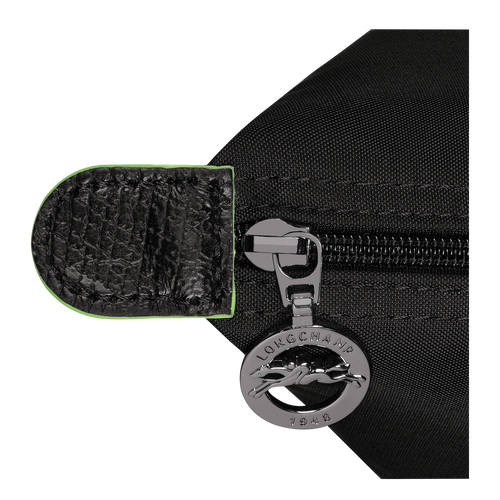 Erweiterbare Reisetasche Le Pliage Green , Recyceltes Canvas - Schwarz - Ansicht 6 von 8