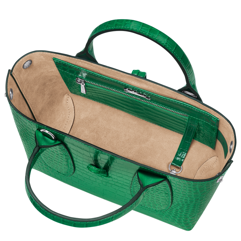 Roseau Top handle bag S, Green