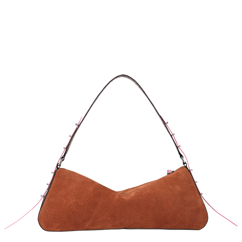 Re-Play S Shoulder bag , Mocha - Leather  - View 4 of  6
