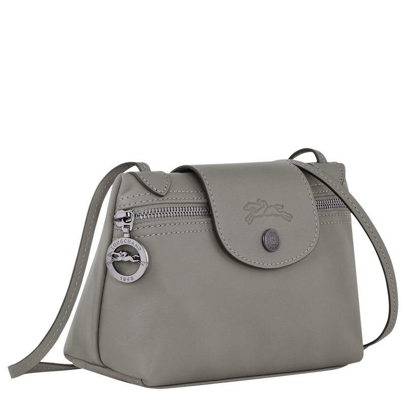 Le Pliage Xtra XS Crossbody bag , Turtledove - Leather  - View 3 of  5
