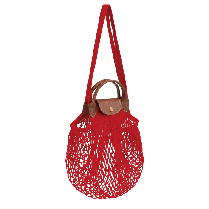 Top handle bag Le Pliage filet Red (10121HVH548) Longchamp MY