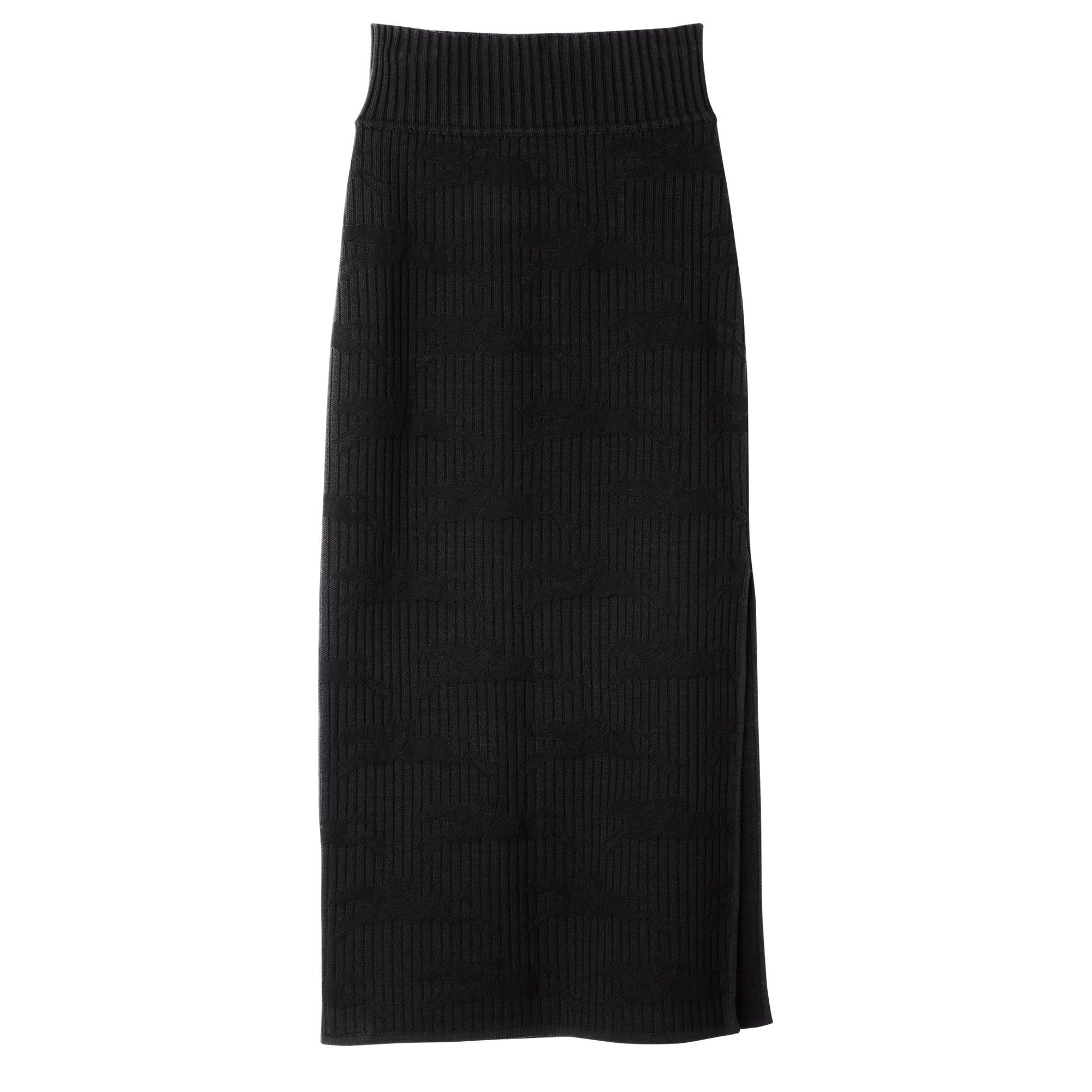 null Midi skirt, Black