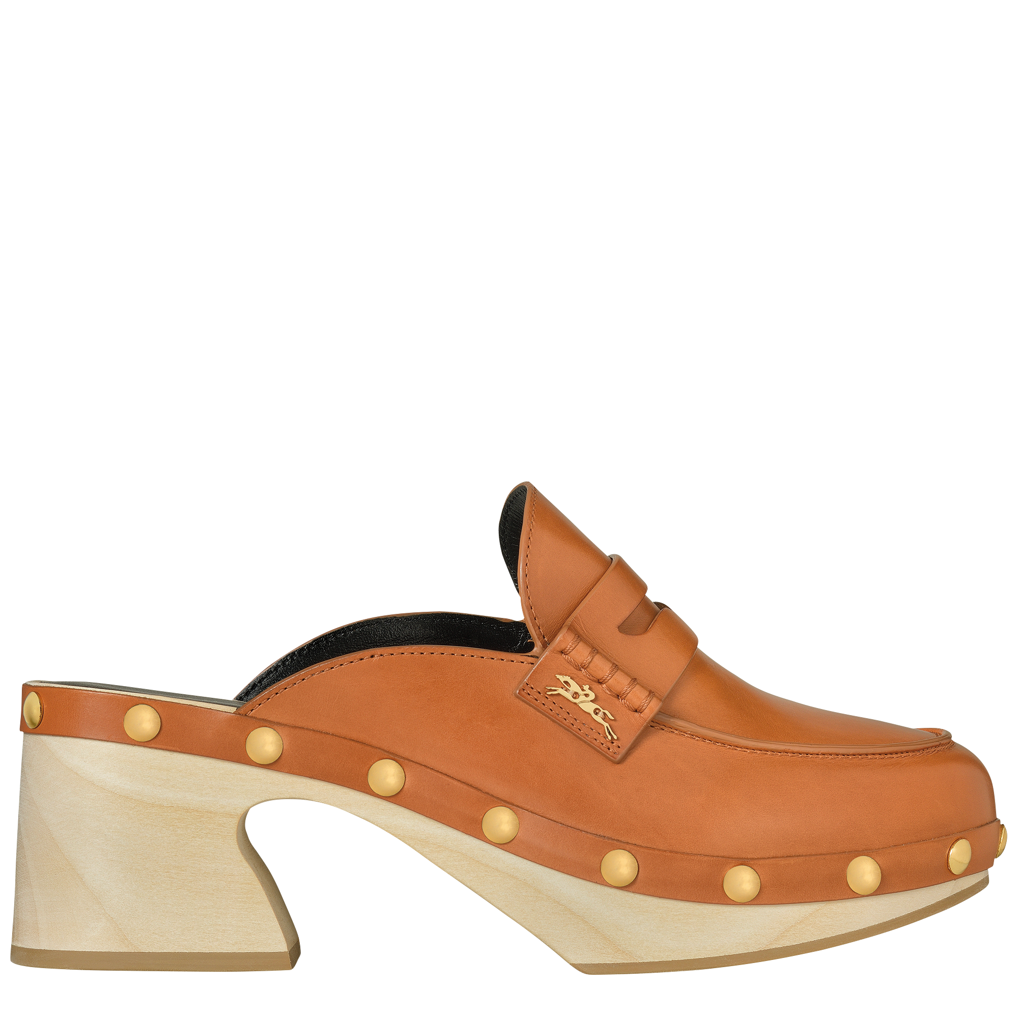 La Cigale Clogs Cognac - Leather (70259SB4504390)