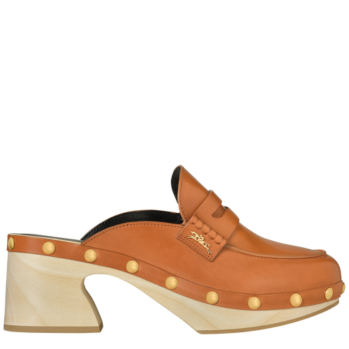 La Cigale Clogs , Cognac - Leather - View 1 of  5