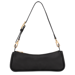 Looong M Shoulder bag , Black - Leather