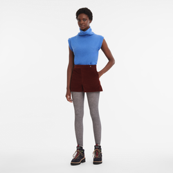 Short , Velours - Acajou