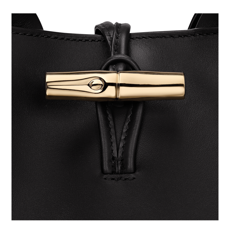 Handtasche S Le Roseau , Leder - Schwarz  - Ansicht 3 von 3
