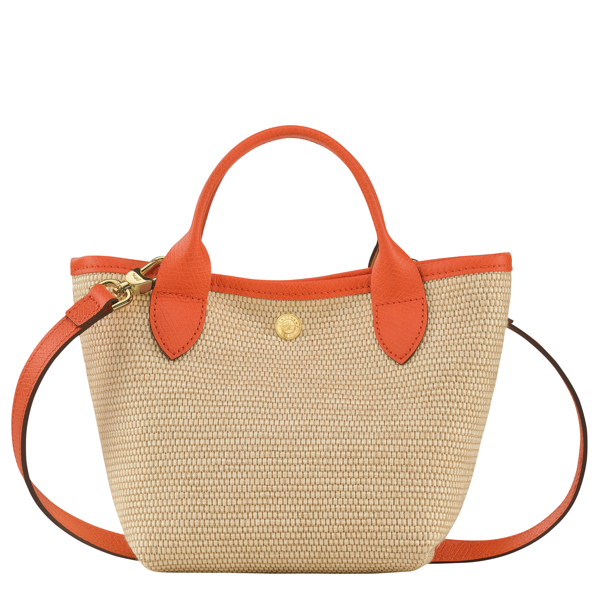 longchamp orange tote