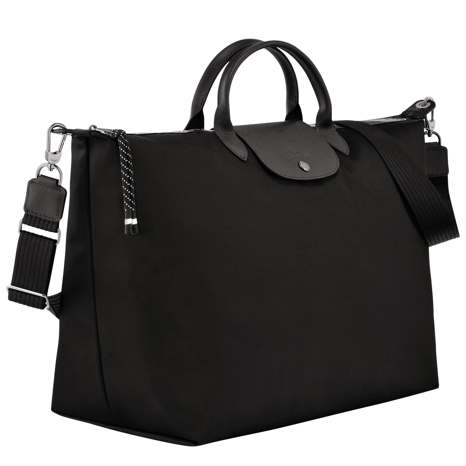 Le Pliage Energy S Travel bag Black - Recycled canvas