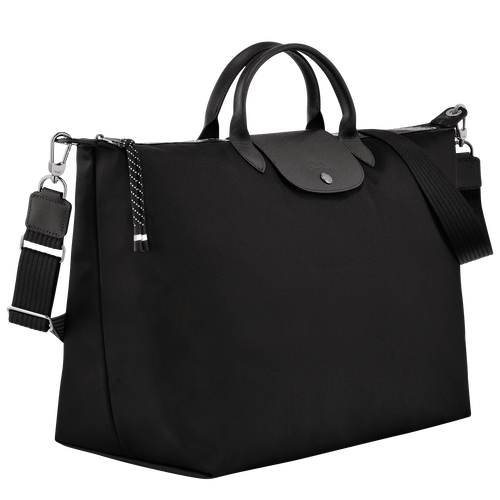 Reisetasche S Le Pliage Energy , Recyceltes Canvas - Schwarz - Ansicht 3 von 6