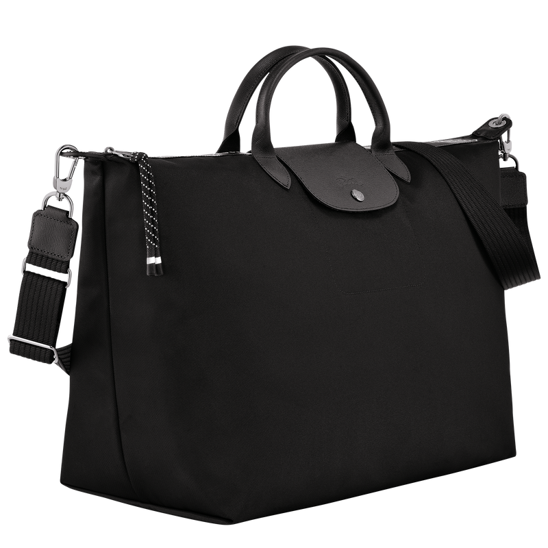 Le Pliage Energy Bolsa de viaje S , Lona reciclada - Negro  - Vista 3 de 6