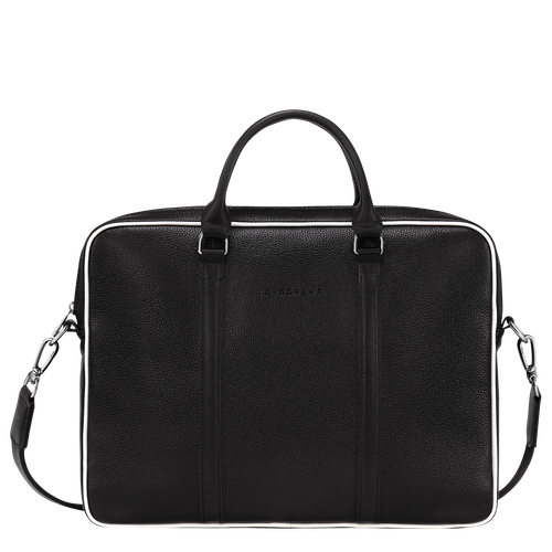 Le Foulonné Porte-documents XS, Noir/Blanc
