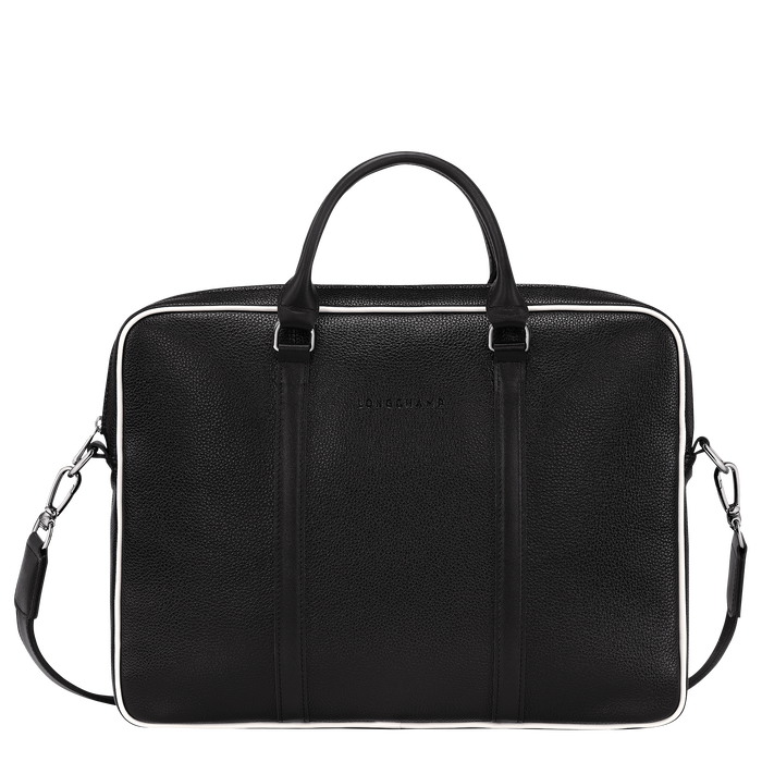 Le Foulonné Porte-documents XS, Noir/Blanc