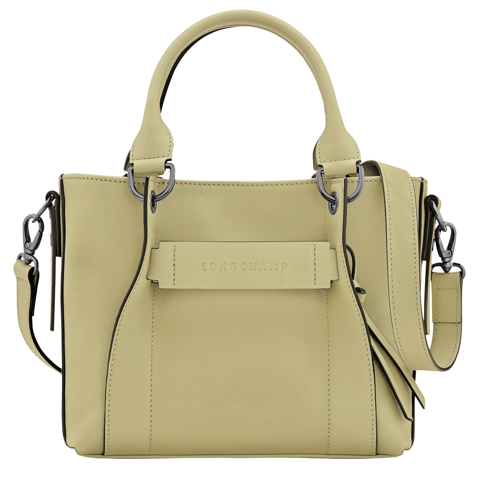 Longchamp 3D Handbag S, Almond Green