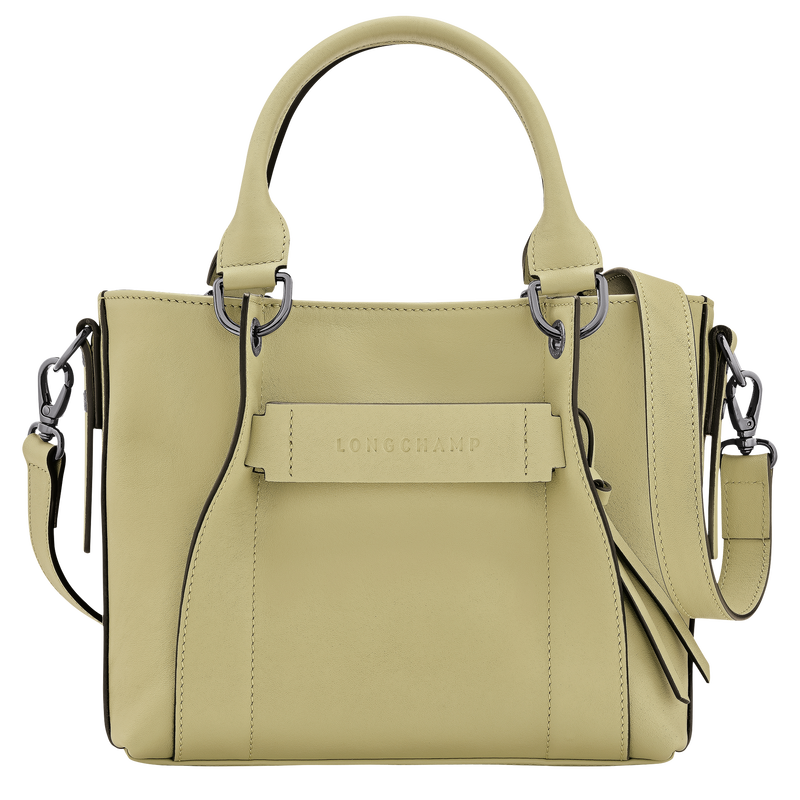 Longchamp 3D S Handbag , Almond Green - Leather  - View 1 of  6