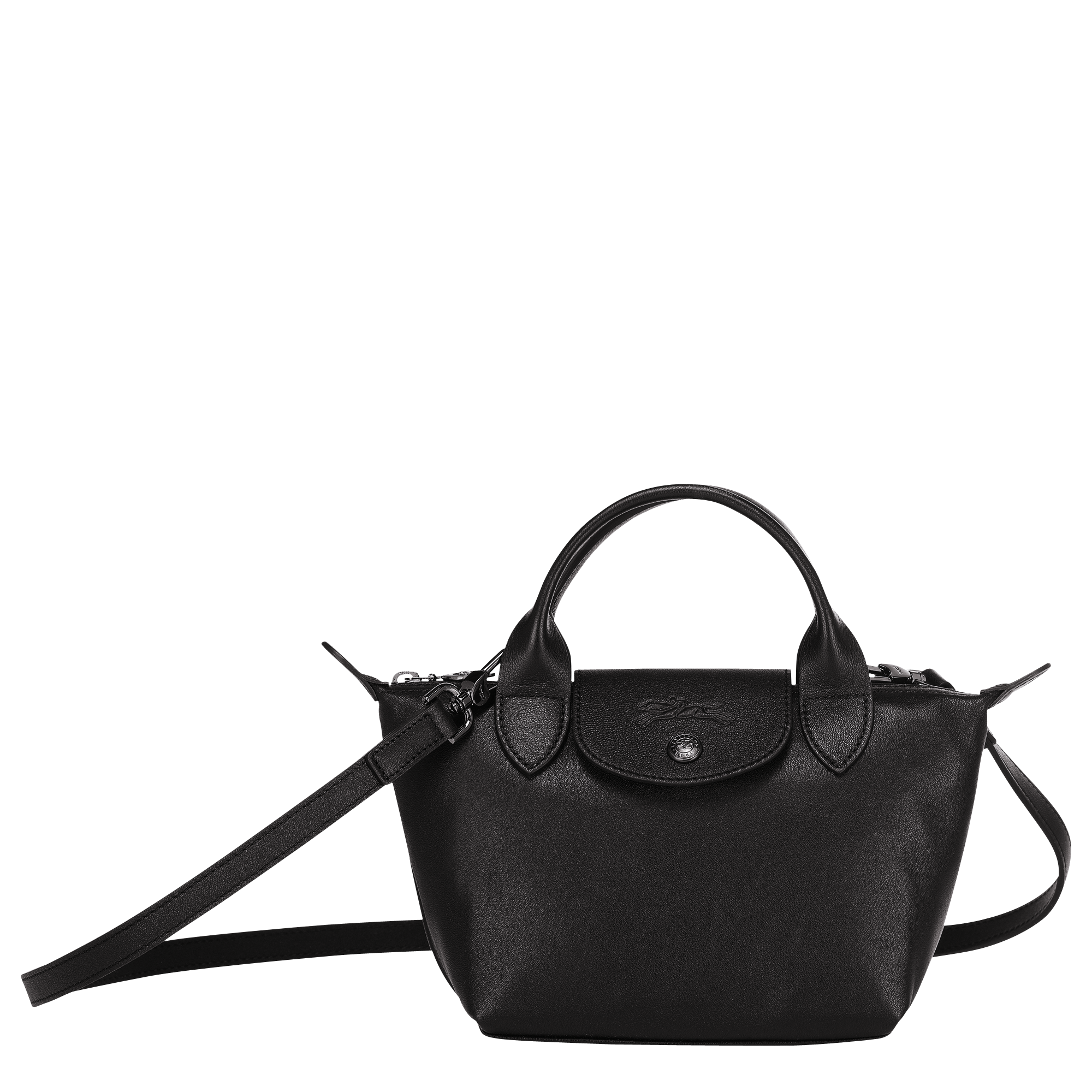 Top handle bag XS Le Pliage Cuir Black 
